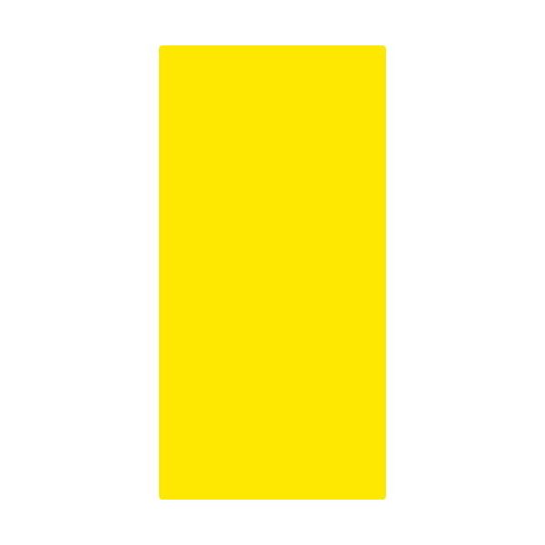 日本緑十字社 緑十字 エンビ無地板 黄 エンビー13(黄) 600×300×1mm 硬質塩化ビニール 057133 1枚 106-6274（直送品）