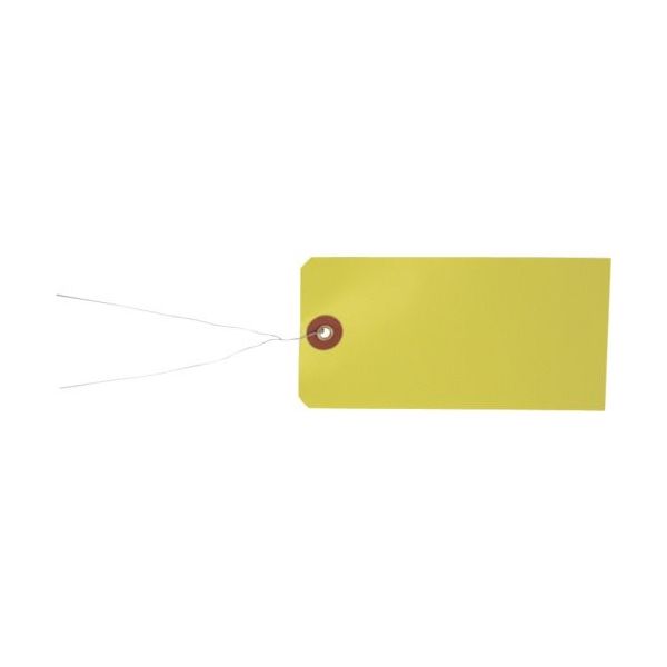 土牛産業 DOGYU 防水荷札 ※1パック5枚入りイエロー 01732 1パック(5枚) 271-7825（直送品）