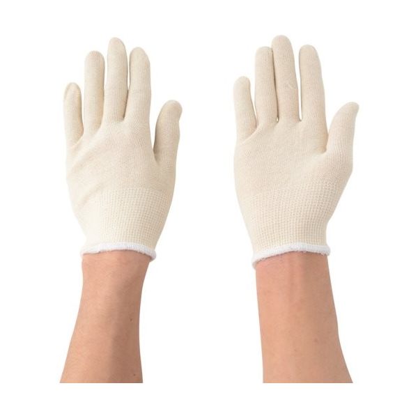 川西工業 川西 下履き用手袋 2双 女性用 2751 1セット(20双:2双×10袋) 854-8301（直送品）