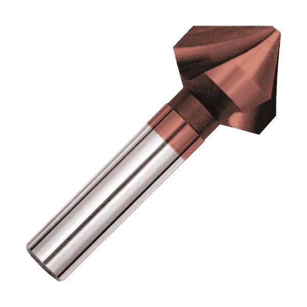 ウォーターミルズ WM3枚刃 超硬カウンターシンク 90°10.4mmxL50 TiAlN WMCCTA104S6L50 1本（直送品）