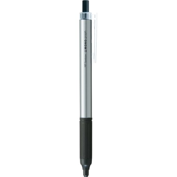 トンボ鉛筆 油性ボールペン モノグラフライト 0.38ｍｍ シルバー BC-MGLU04 1本
