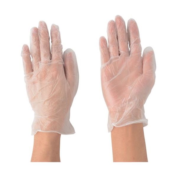 エステー ビニール手袋 NO930プラスチック使いきり手袋粉付M 149860