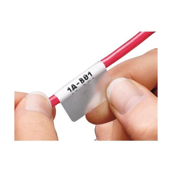 PANDUIT レーザープリンタ用セルフラミネートラベル ポリエステル 白 印字部縦25.4mmx横50.8mm 1000枚入り S200x（直送品）