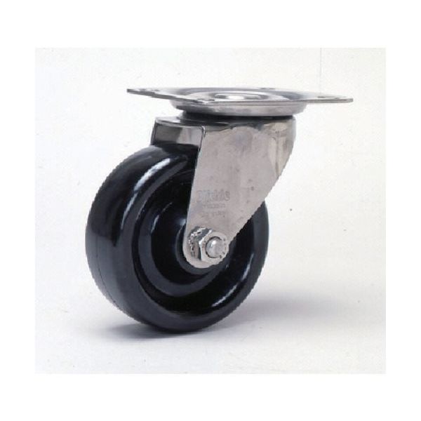 シシクSISIKUアドクライス シシク 耐熱樹脂車輪付キャスター 自在 200径 ステンレス LIX-PHN200G 1個 135-0276（直送品）