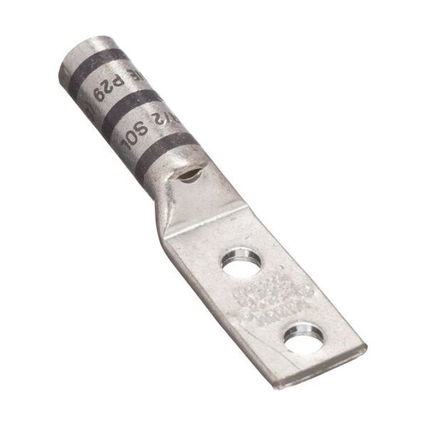 パンドウイット 銅製圧縮端子 2穴 撚り線電線サイズ AWG4 AWG3 単線電線サイズ AWG2 LCC4