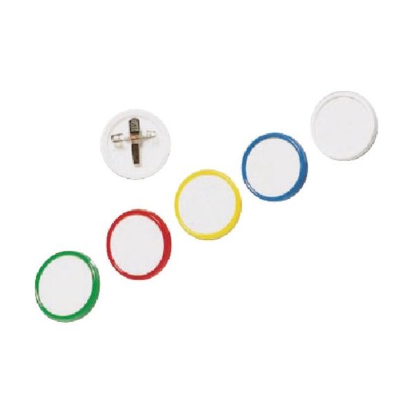 つくし工房 つくし 丸型カラーバッジ グリーン 892-BG 1個 184-1617（直送品）