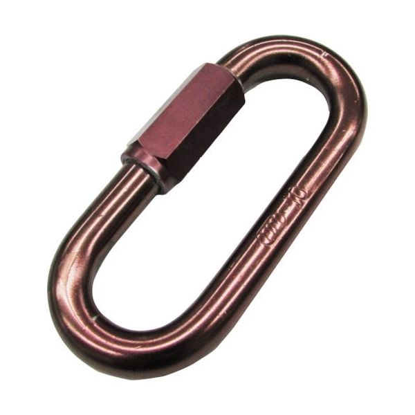 水本機械製作所 水本 アルミリングキャッチ(ブラウン) 線径10mm ALH-10BN 1個 336-8065（直送品）