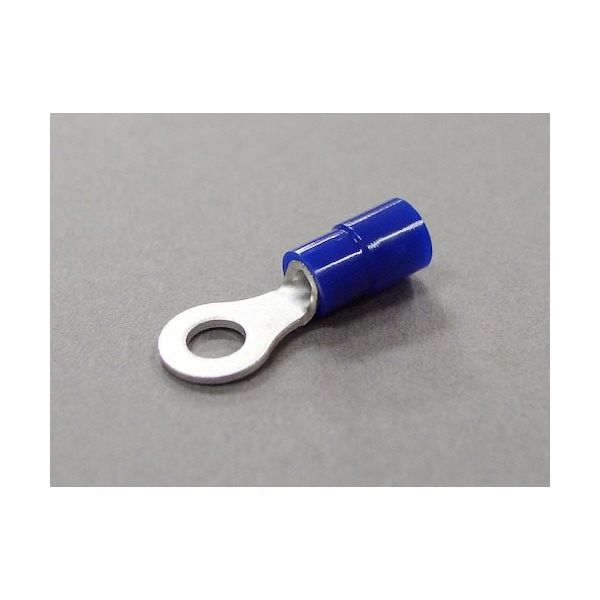 ニチフ端子工業 ニチフ 環境配慮形絶縁被覆付圧着端子 R形(100P) TMEX 2-4-YEL 1パック(100個) 226-2825（直送品）