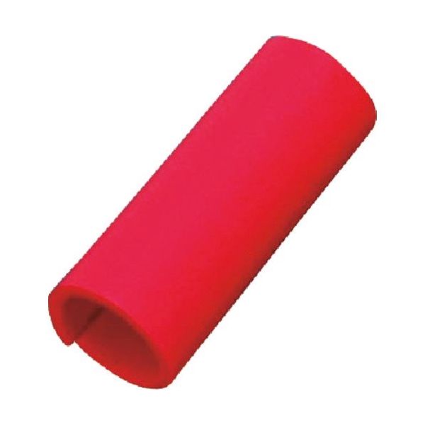 つくし工房 つくし 鉄筋カラーマーカー 赤 10個入りパック 7005-R 1パック(10個) 184-3191（直送品）