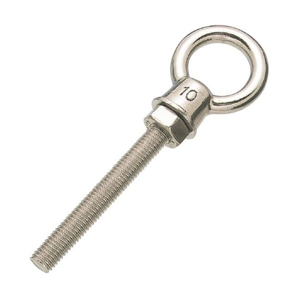 水本機械製作所 水本 K型ロングアイボルト(ブネジ) 捻径Wー1/4 A-2206 1個 316-9791（直送品）