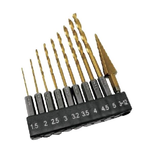 ワールドツール アストロプロダクツ ドリル10本セット 2011000011154 1セット 252-6941（直送品）