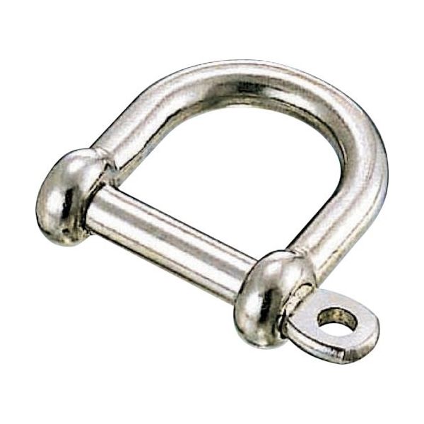 水本機械製作所 水本 ワイドネジシャックル 長さ60mm 内幅40mm A-631 1個 317-1380（直送品）