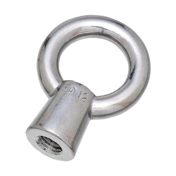 水本機械製作所 水本 袋アイナット(ミリネジ) 捻径Mー12 A-1824 1個 317-2902（直送品）