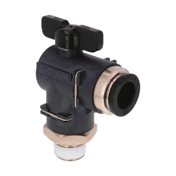 日本ピスコ ピスコ ボールバルブ 60シリーズ エルボ BVLC601203 1個 809-5484（直送品）