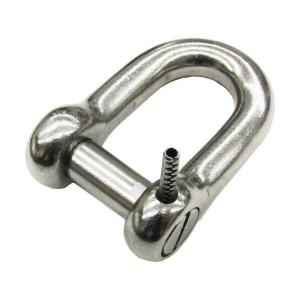 水本機械製作所 水本 ステンレス ピン止め沈みシャックル 呼び13mm CSP-13 1個 317-9196（直送品）