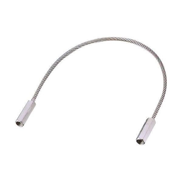 水本機械製作所 水本 カットワイヤ ワイヤーナット(ミリネジ) Mー6 使用荷重40kg A-1765 1個 316-5067（直送品）