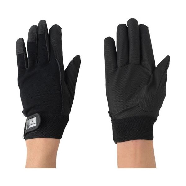 川西工業 川西 PUマスター ブラック 1P LLサイズ 2974BK-LL 1セット(10双) 109-6188（直送品）