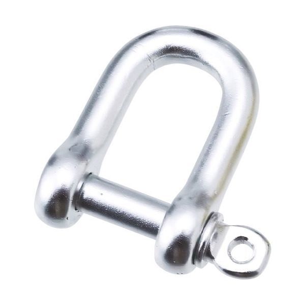 水本機械製作所 水本 アルミシャックル(シルバー) 呼び8mm ALP-8S 1個 113-4615（直送品）