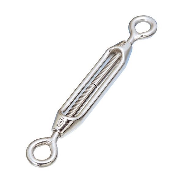 水本機械製作所 水本 ステンレス 枠式ターンバックル(アイ&アイ) 捻子径M3 B-1732 1個 113-4544（直送品）