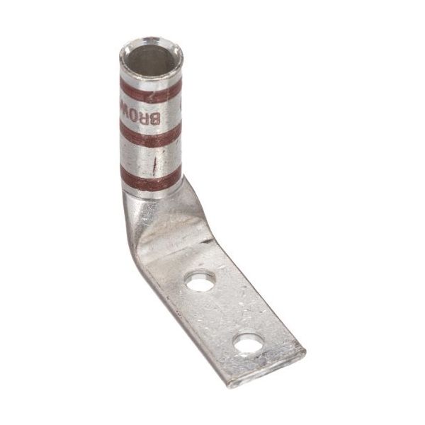 PANDUIT 銅製圧縮端子 2穴 電線サイズ AWG2 取付穴サイズ 69mm 取付穴間隔 160mm バレル角度 90度 LCC2ー14（直送品）