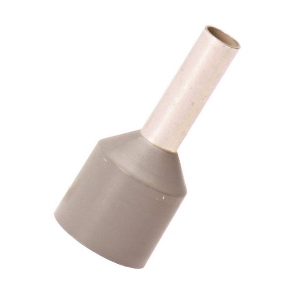 PANDUIT 絶縁付きフェルール端子 短絡防止用 AWG12 グレー 100個入り FSDXL81ー10ーC（直送品）