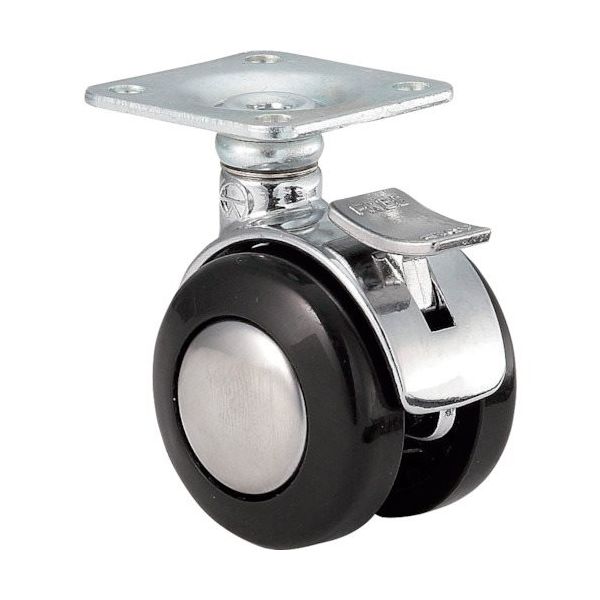 スガツネ工業 SUGATSUNE (200132506)DBー40Pキャスター DB-40P 1個 131-4037（直送品）