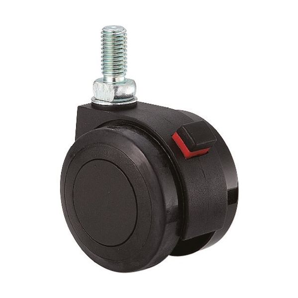 スガツネ工業 SUGATSUNE (200133290)FPU55N10SRエラストマー車キャスター FPU55N10SR 1個（直送品）