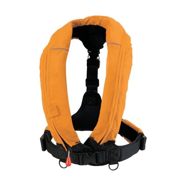 オーシャンライフ 自動膨張式ショルダータイプ 作業用ライフジャケット オレンジ TYPE A RE-5-OR 1着 377-6511（直送品）