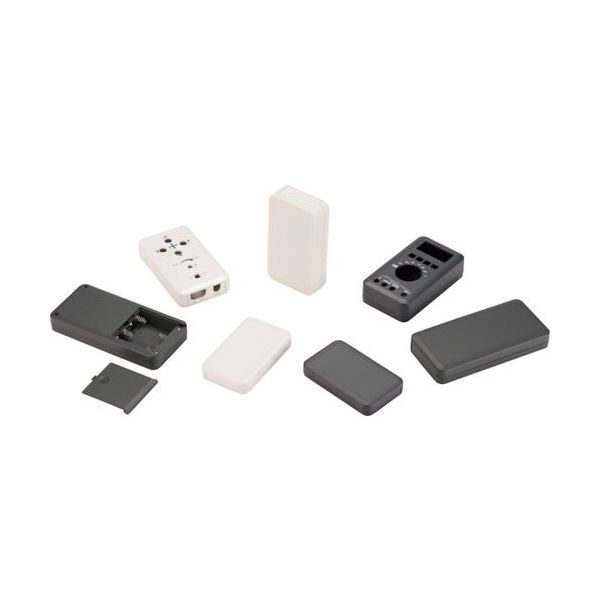 タカチ電機工業 タカチ ハンドタイププラスチックケース LC145S-F6-W 1個 338-2998（直送品）