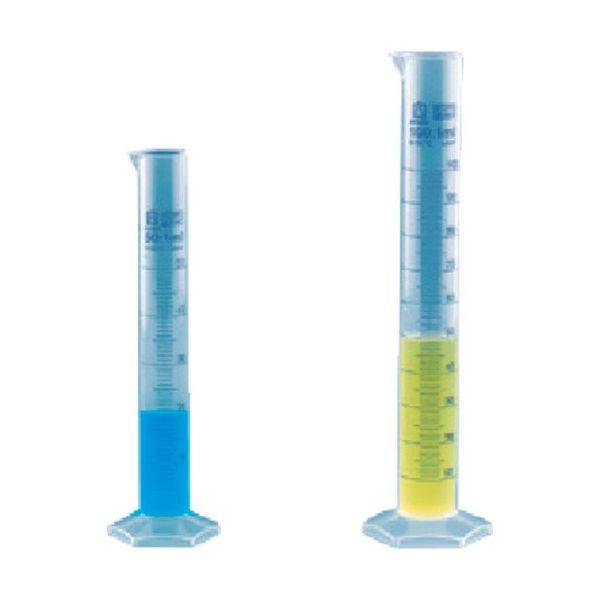 東京硝子器械 TGK メスシリンダー 青目盛 PP 1L 814-22-22-08 1本 184-7536（直送品）