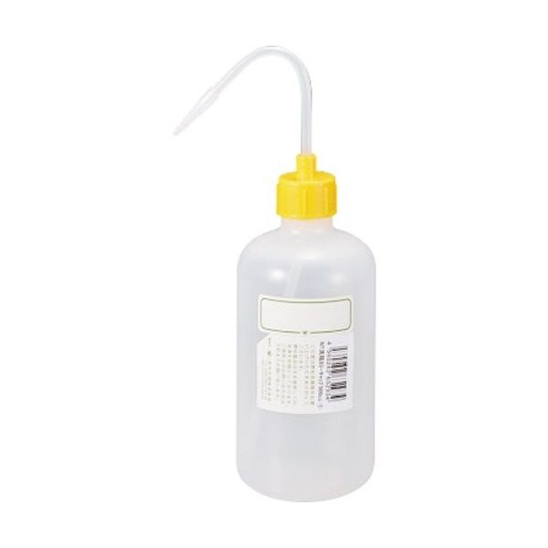 東京硝子器械 TGK NT洗瓶 カラーcap 細口 500mL 色1 LY 927-22-21-41 1本 185-7151（直送品）