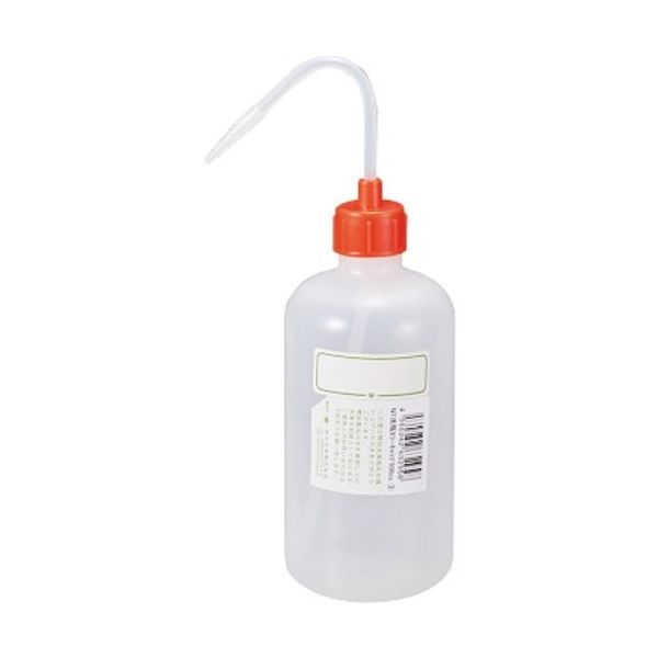 東京硝子器械 TGK NT洗瓶 カラーcap 細口 500mL 色3 R 927-22-21-43 1本 183-3411（直送品）