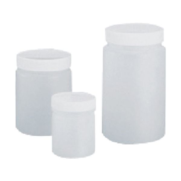 東京硝子器械 TGK PE広口びん CHー300 66入 323-22-44-06 1袋(66個) 189-7661（直送品）