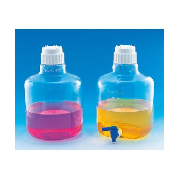 東京硝子器械 TGK 透明薬液びん 10L 活栓なし PC製 602-21-46-11 1個 185-1693（直送品）