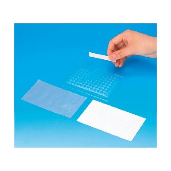 東京硝子器械 TGK プレートシール PP 滅菌済 二百枚 425-28-53-22 1箱(200枚) 185-9099（直送品）