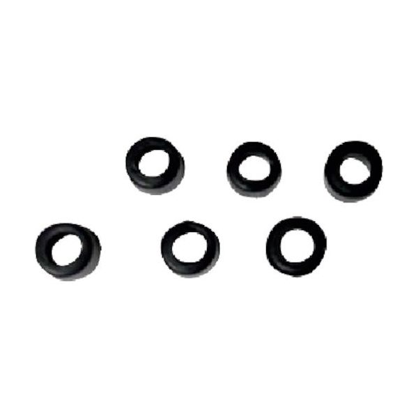 AーGas Japan FUSO 3/8チャージホースパッキン 1/4Fタイプ FS-727D-P 1袋(6個) 354-6849（直送品）