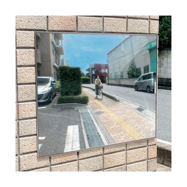 コミー FFミラー車出口<ビス止めタイプ> 480×370 英語版 F48B-EN 1個 381-4312（直送品）