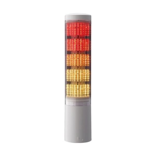 パトライト 積層情報表示灯 LA65DTNWNRYGBC 1台 496-4713（直送品） 26,225円