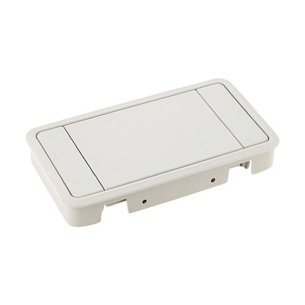 スガツネ工業 SUGATSUNE (210031861)V2000W配線孔キャップ V2000W 1個 133-6202（直送品）