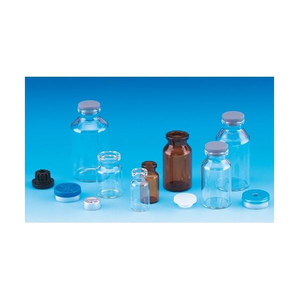 東京硝子器械 TGK バイアルびん 白 Vー1 100入 717-04-10-13 1箱(100個) 183-3051（直送品）