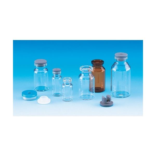 東京硝子器械 TGK 低アルカリ瓶 NVー3(茶) 100本入 717-04-11-62 1箱(100本) 183-9514（直送品）