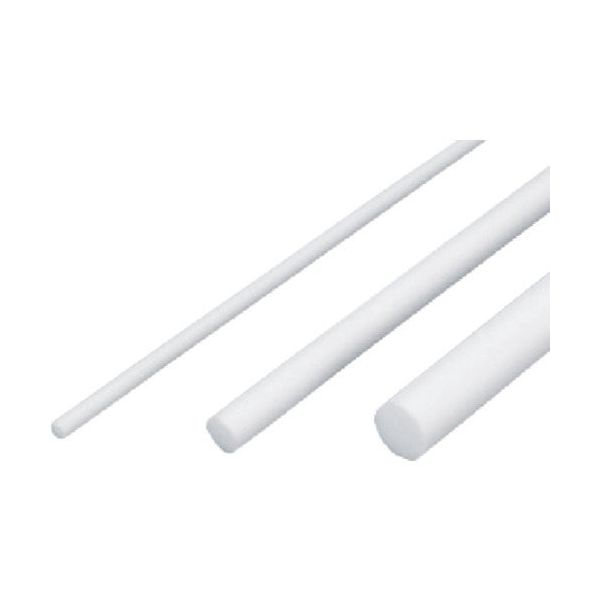 東京硝子器械 TGK PTFE丸棒 13φ×1m 638-17-92-15 1本 183-9250（直送品）