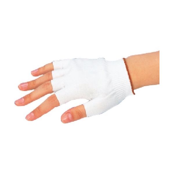 東京硝子器械 TGK インナー手袋 MX311EX 半指 十双 859-23-74-18 1袋(10双) 185-2243（直送品）