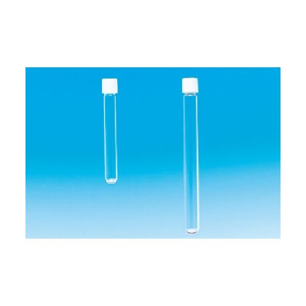 東京硝子器械 TGK ねじ口試験管 STー16.5L Cー2T付 50入 717-03-30-34 1箱(50個) 184-8843（直送品）