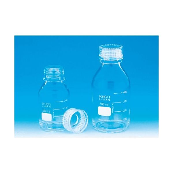 東京硝子器械 TGK ねじ口びん 透明キャップ付 2L 371-05-20-67 1本 184-5135（直送品）