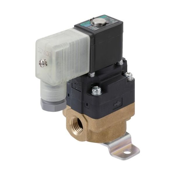 CKD 水用小形パイロット式電磁弁 FWD11-8A-02H-DC24V 1個 838-8091（直送品）