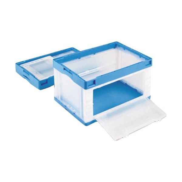 東京硝子器械 TGK 折タタミコンテナー CBー76NR 片扉L 519-56-94-04 1個 185-9929（直送品）