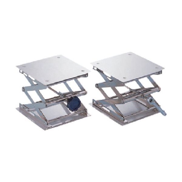 東京硝子器械 TGK ラボジャッキ 200角 ラチェット式 995-55-31-20 1台 184-4627（直送品）