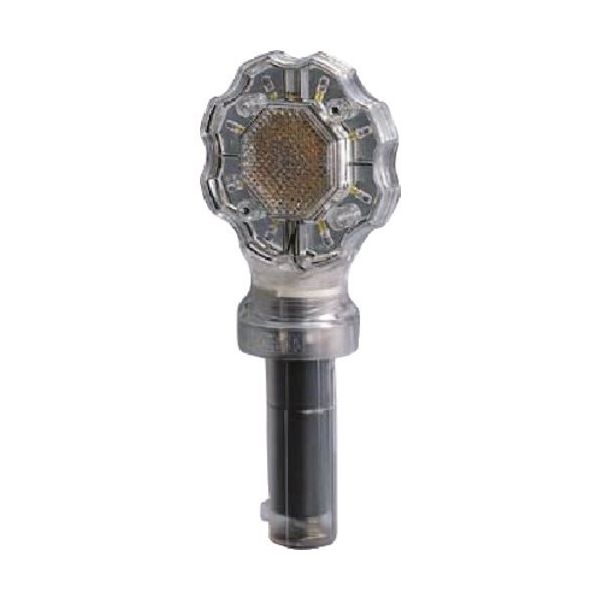 つくし工房 つくし ダンブライトフラッシュ120(LED点滅灯)電池付セット 6207 1セット(1個) 184-1660（直送品）