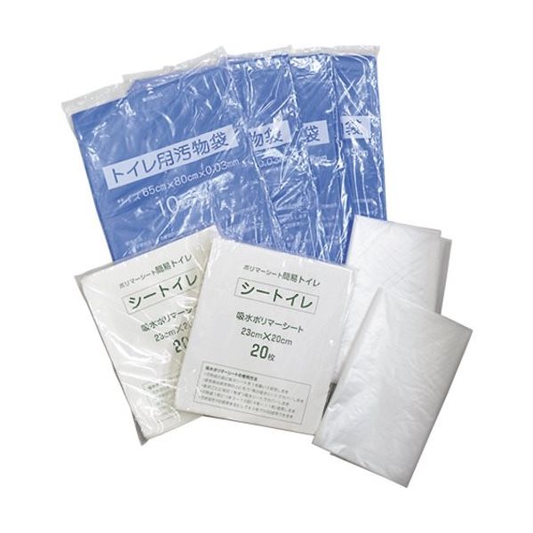 日本緑十字社 緑十字 防災用品 シートイレ ビズ(40回分) 380296 1組(40個) 105-5223（直送品）